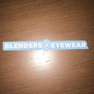 Blenders Eyewear Sticker Decal
